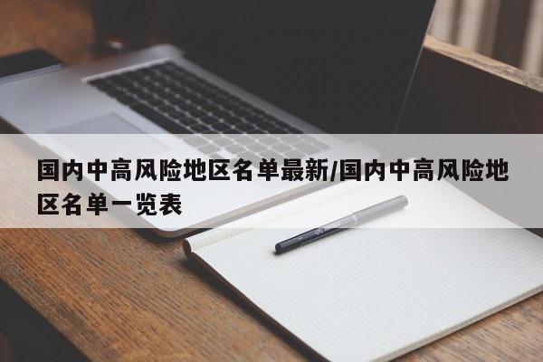 国内中高风险地区名单最新