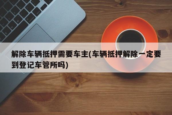 解除车辆抵押需要车主(车辆抵押解除一定要到登记车管所吗)